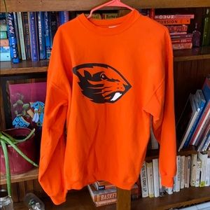 Oregon state beverage sweatshirt